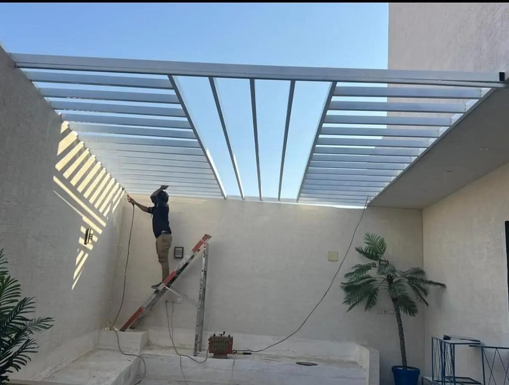 برجولات 2026 خيام مظلات سواتر