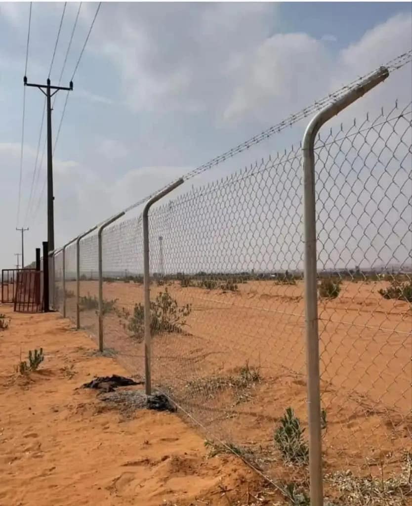 شبوك الحماية والمزارع